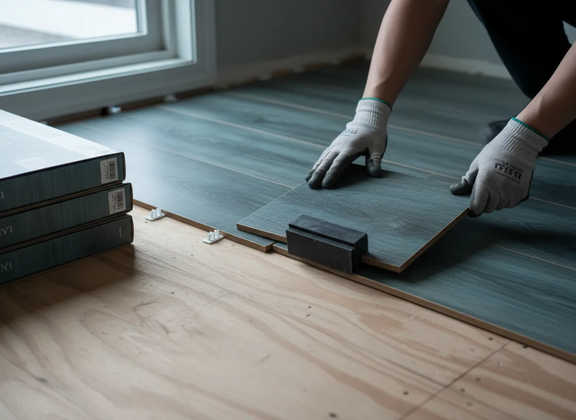 Luxury Vinyl Plank Installation company in Bovey, MN